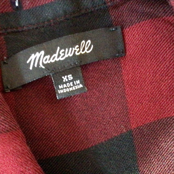 MADEWELL courier shirtdress, XS - Picture 7 of 9